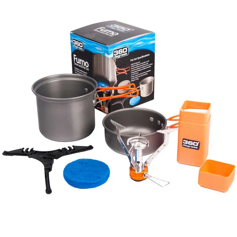 360° Furno Portable Camping Stove and Cookware Kit