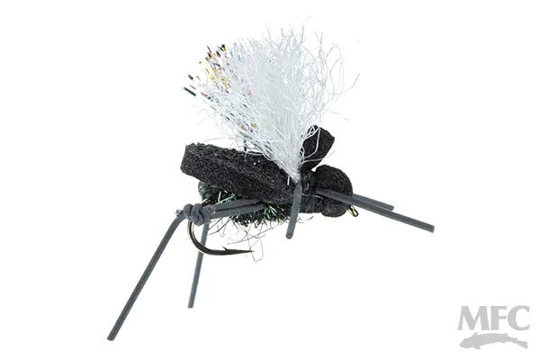 AJ’s Beetle George Fly Tie Hat – Black Peacock Accent