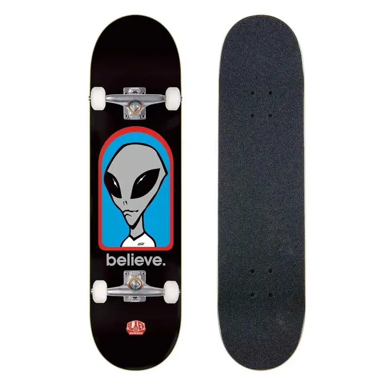 Alien Workshop Believe Black 7.75″ Complete Skateboard