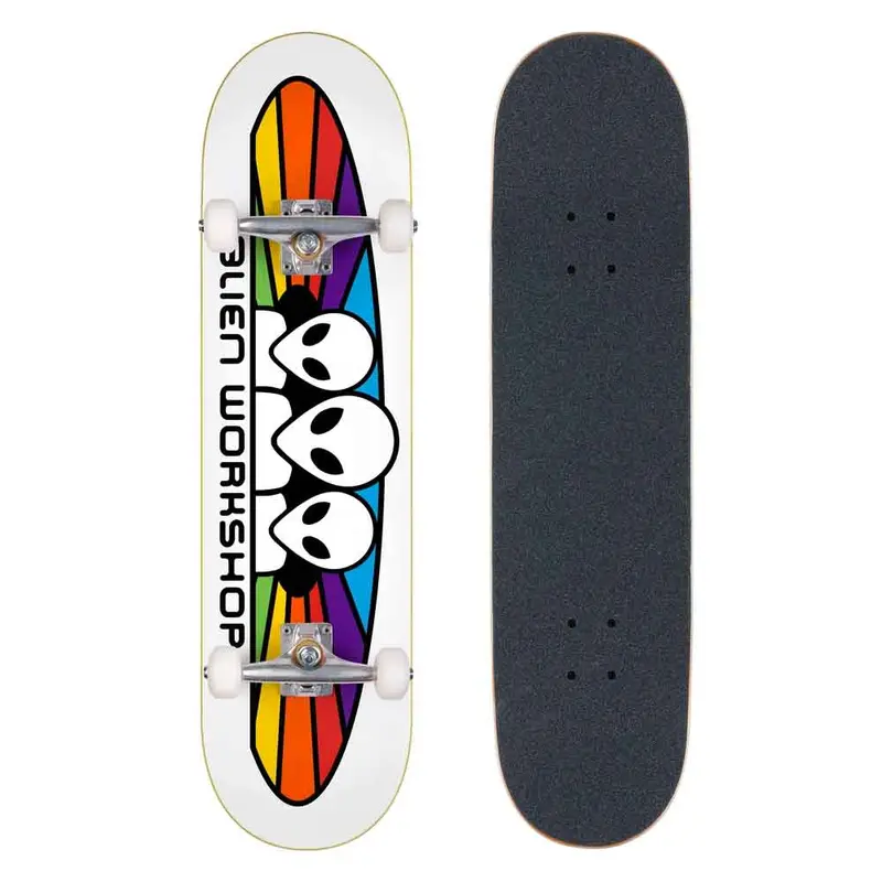 Alien Workshop White Spectrum 8″ Complete Skateboard