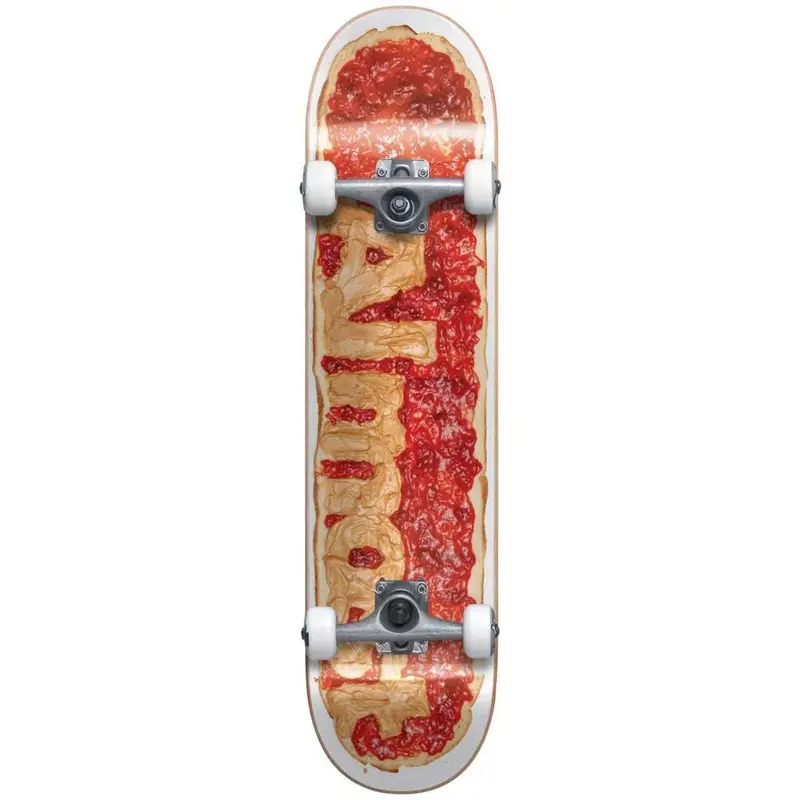 Almost PB&J 7.625″ Complete Skateboard – Strawberry-Themed Deck