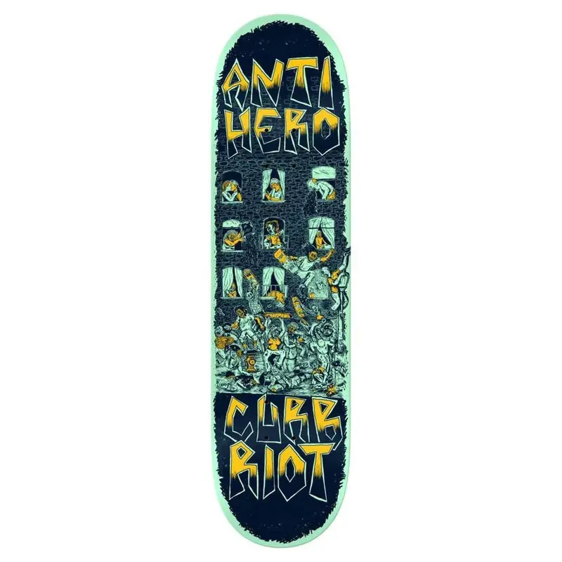 Anti Hero Curb Riot 3 Complete Skateboard Deck