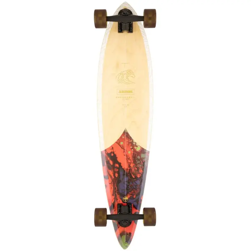 Arbor Groundswell 37″ Fish Complete Longboard – Smooth Carving Deck