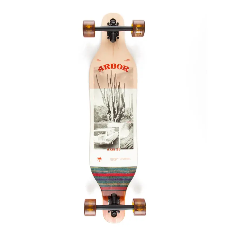 Arbor Photo Axis 37″ Fish Complete Longboard – Ready-to-Ride