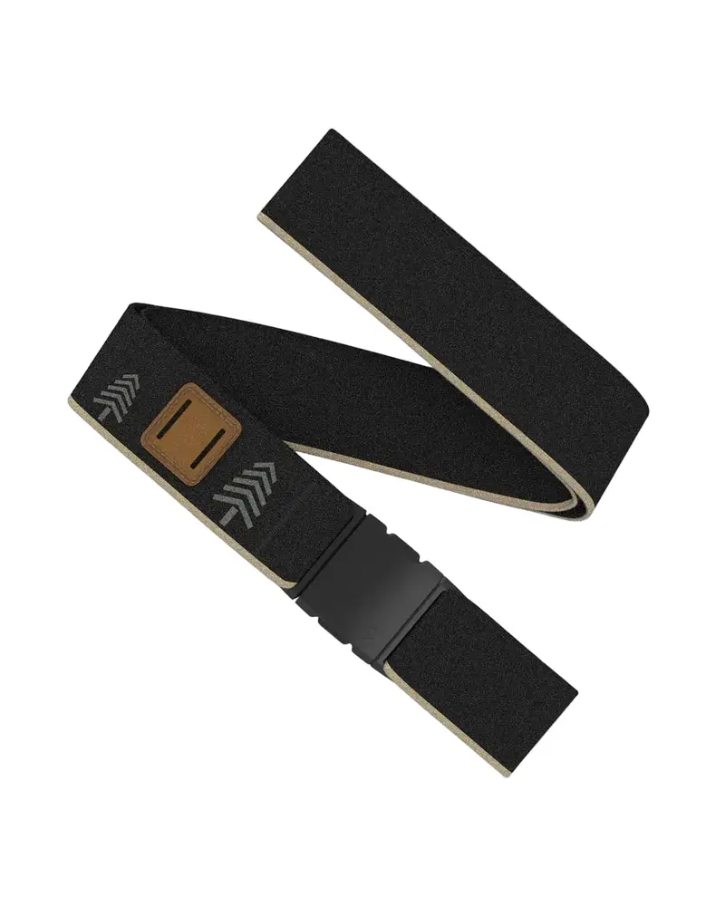 Arcade Belt in Blackwood – Black and Sand Design