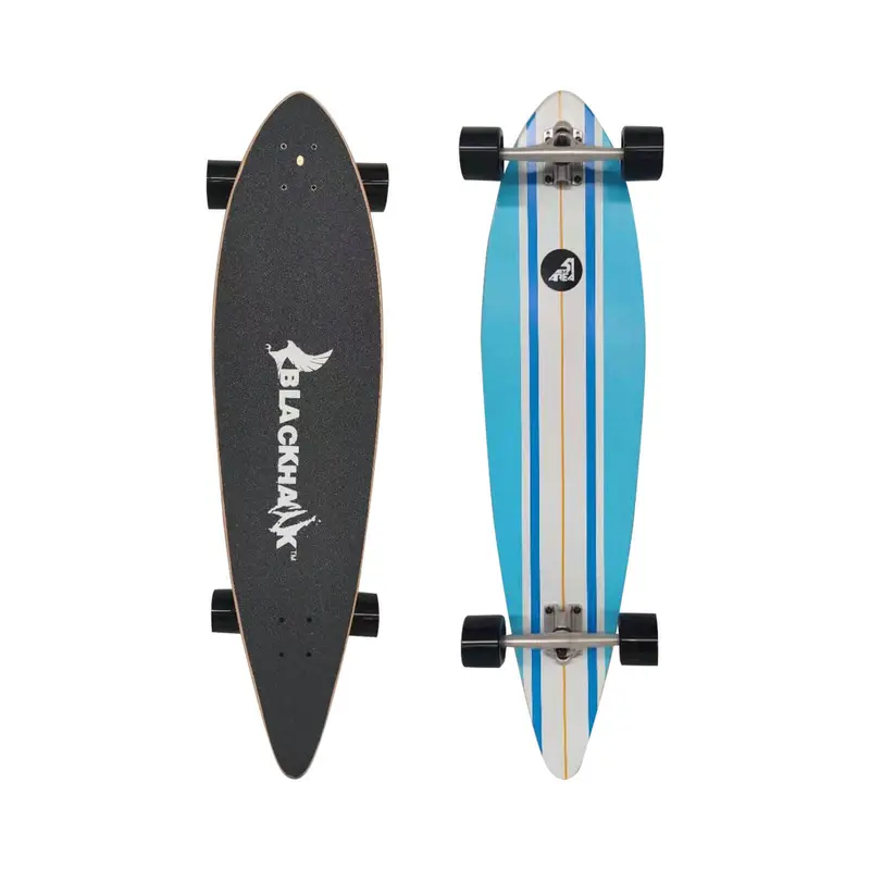 Area51 39″ Blue Downhill Cruiser – Stable Drop-Through Deck