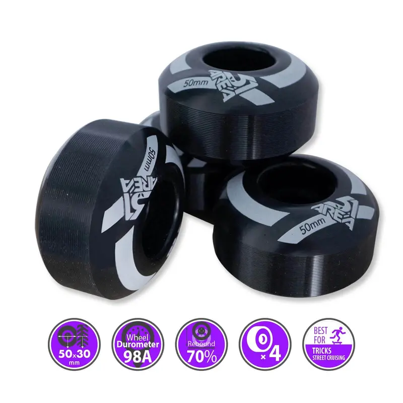 Area51 Skateboard Wheels – Set of Four High-Performance Wheels