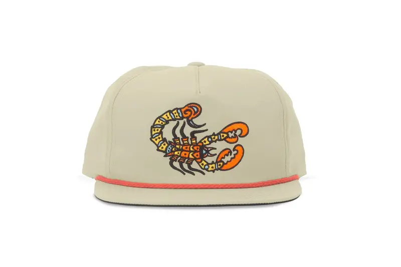 Bajio Scorpion Flat-Brim Performance Fishing Hat