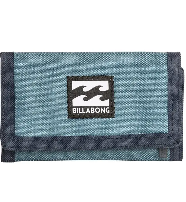 Billabong Atom Compact Bifold Wallet – Slim RFID-Blocking Design