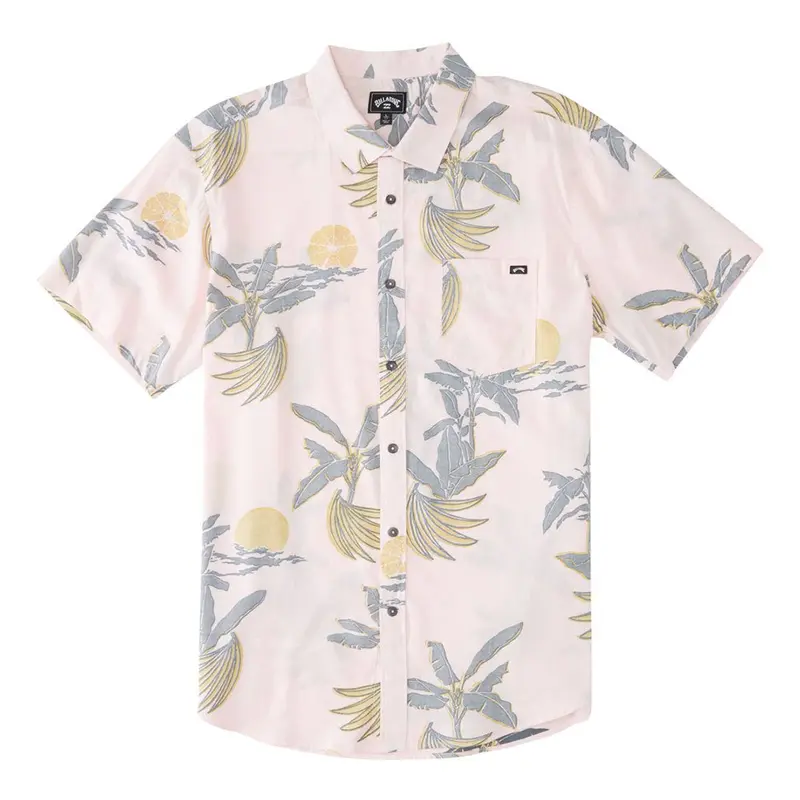 Billabong Sundays Floral Shirt – Men’s Short Sleeve Casual Button-Up