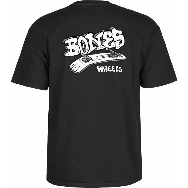 Bones Boneless Logo Cotton T-Shirt