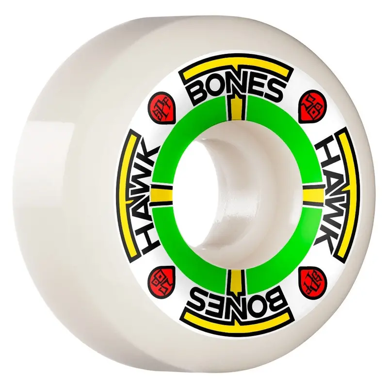 Bones Hawk T-Bones Skate Wheels – 60mm Precision Roll