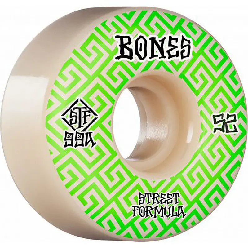 Bones Patterns 99A V2 Locks Skateboard Wheels