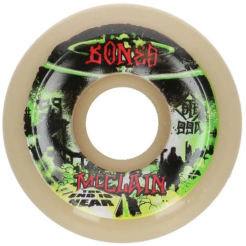 Bones STF McClain Apocalypse V5 High-Performance Skate Wheels – 99A