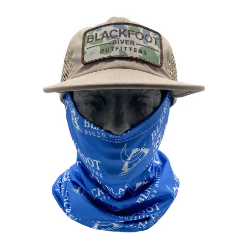 BRO Leaping Trout Neck Gaiter – Black Strap