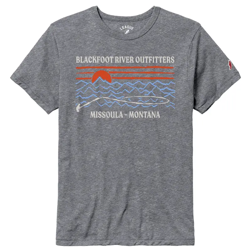 BRO Logo Road Map Graphic T-Shirt