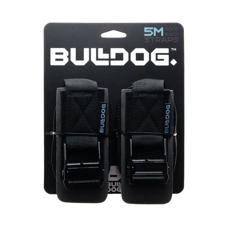 Bulldog Heavy-Duty Roof Rack Straps – 5m × 40mm