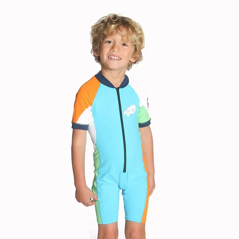 C-Skins UV-Protective Shorti Sunsuit – Turquoise
