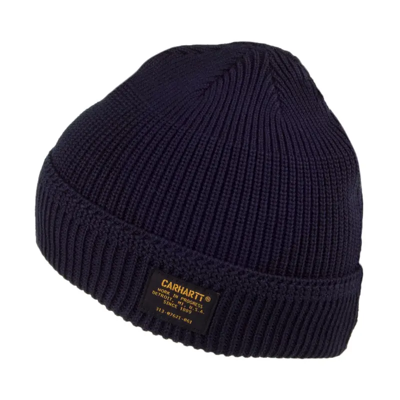 Carhartt Truman Rib-Knit Beanie – Warm Wool-Blend Winter Hat