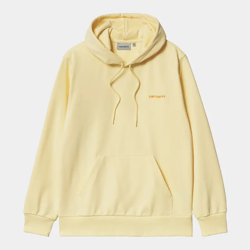 Carhartt WIP Script Embroidered Pullover Hoodie