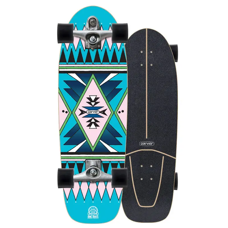 Carver Dine’ Skate Garden C7 Surf Skate – Artistic Design & Smooth Roll