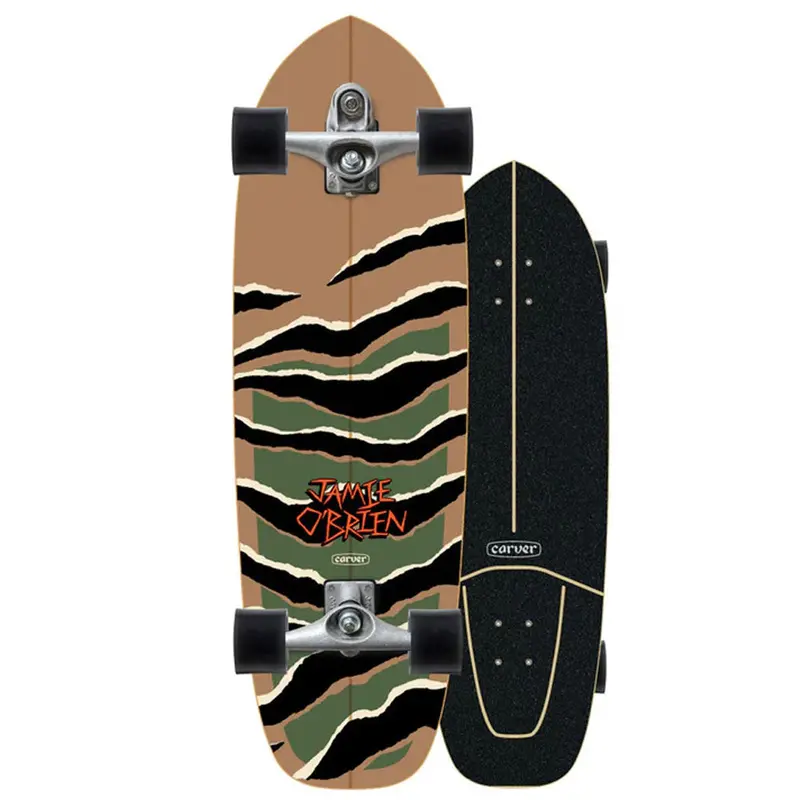 Carver JOB Camo Tiger 33.5″ C7 Surf Skateboard