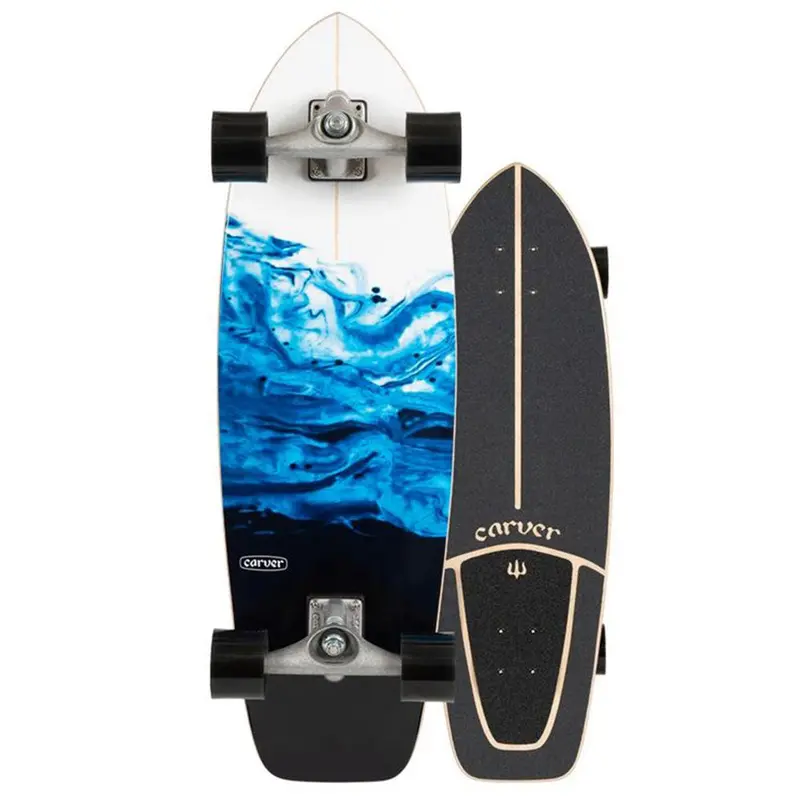 Carver Resin 31″ Surf Skateboard with CX Trucks