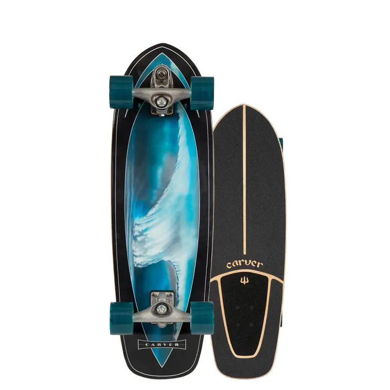 Carver Super Surfer 32″ Skateboard – Longboard-Inspired Carver with C7 Trucks