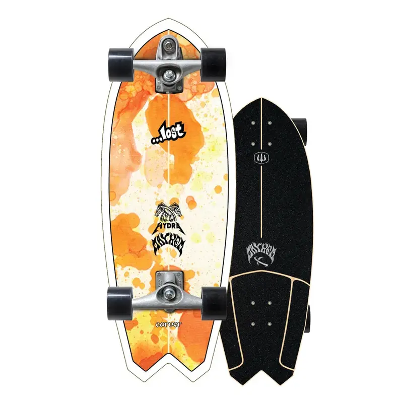 Carver X Lost Hydra 29-Inch Surf Skateboard with C7 Trucks