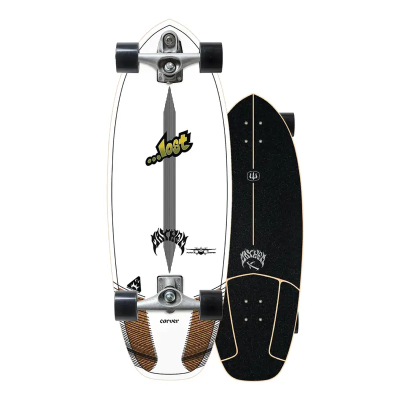 Carver x Lost Puddle Jumper 30.5″ Carving Skateboard with C7 Trucks