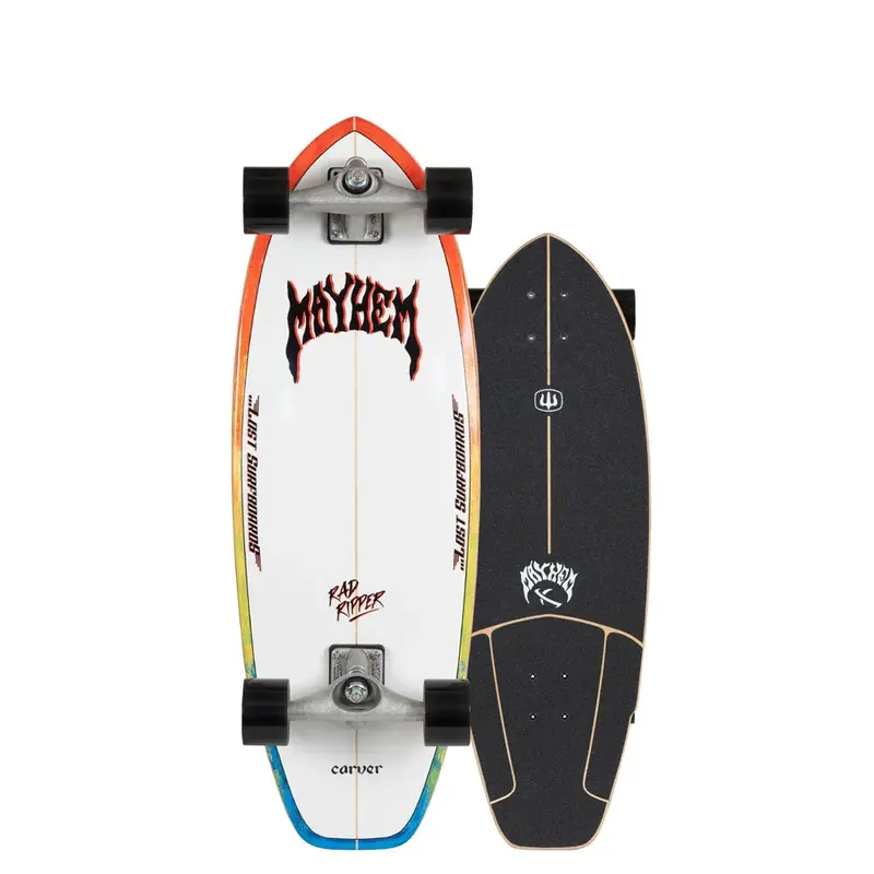 Carver X Lost Rad Ripper 31″ Surf Skate – CX Truck System