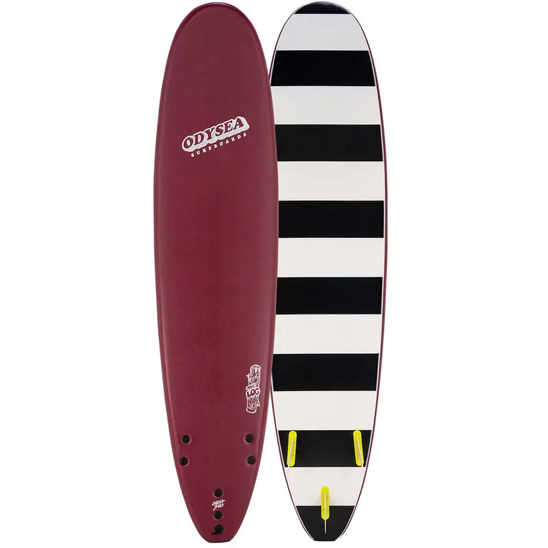 Catch Surf Odysea 8′ Log-Style Foam Surfboard – Maroon