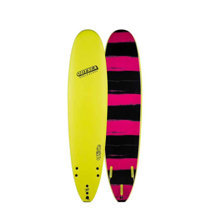 Catch Surf Odysea Log Longboard – 8’0″, Electric Lemon Finish