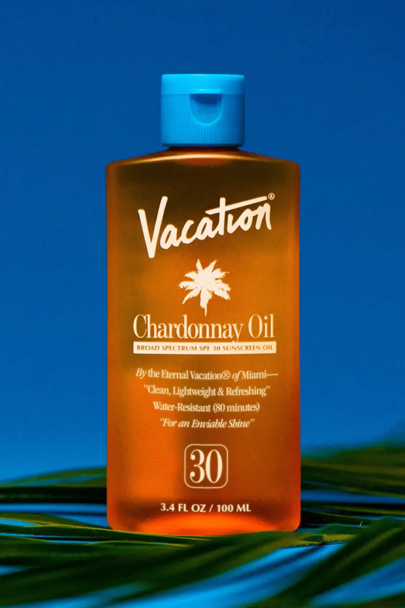 Chardonnay-Scented Vacation Oil SPF 30