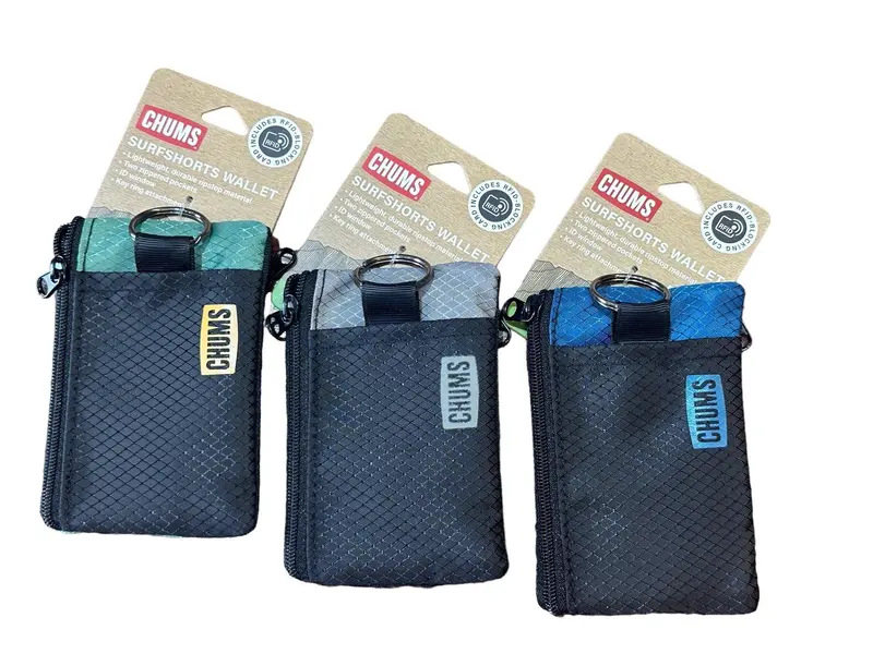 Chums Surfshorts Wallet for On-the-Go Storage