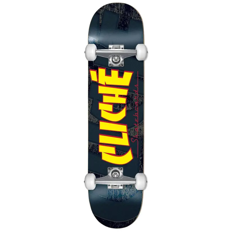 Cliche Blanco 7″ Complete Skateboard – Minimalist Design