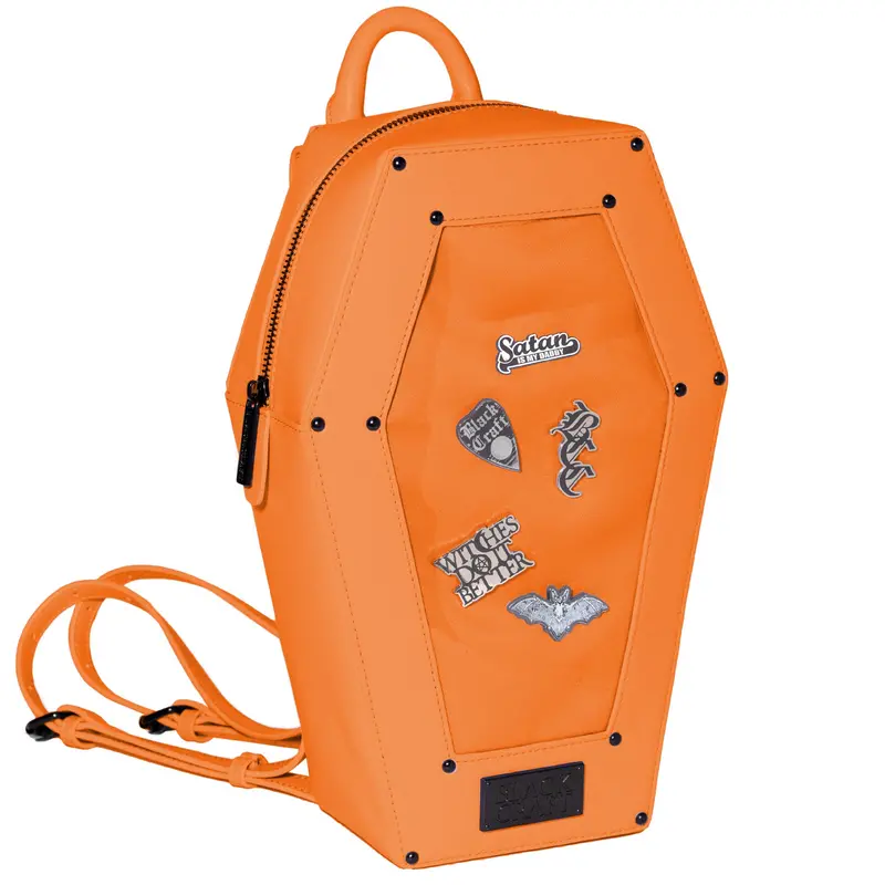 Collector’s Edition Orange Pin Coffin Backpack