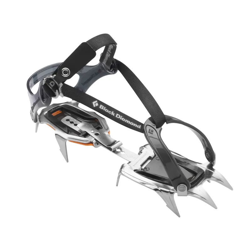 Contact Strap Mountaineering Crampons with Secure Fit