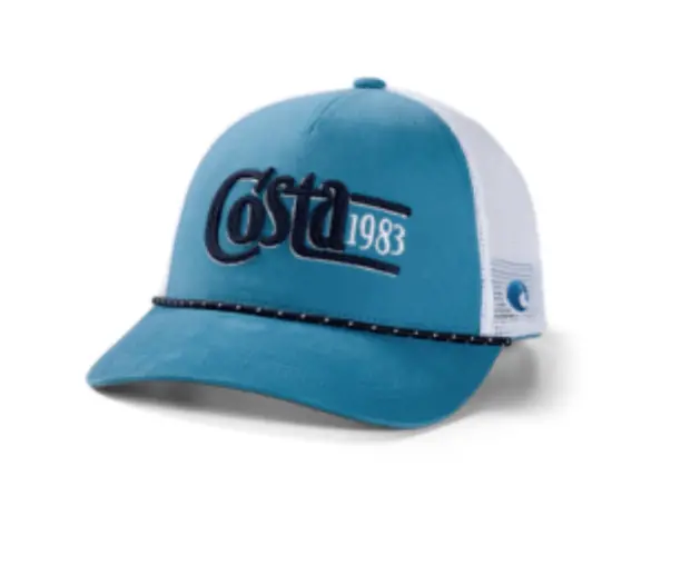 Costa Twill Trucker Hat – Traditions Collection (Costa Blue)