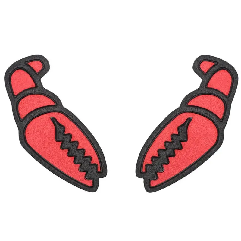Crab Grab Mega Claws Surfboard Traction Pad – Black/Red