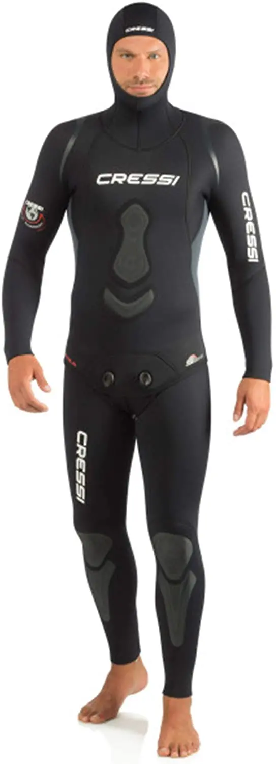 Cressi Apnea Ultra-Stretch 5mm Wetsuit for Freediving and Cold-Water Comfort