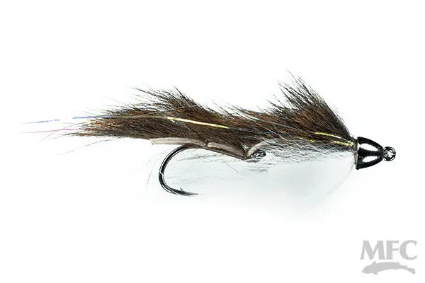 Dalai Lama Brown/White Fly – Size #10 – Half-Dozen – Clearance