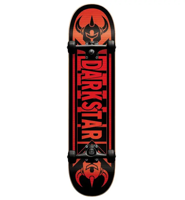 Dark Star Faded Premium Red-Black Complete Skateboard – 7.375″ Wide