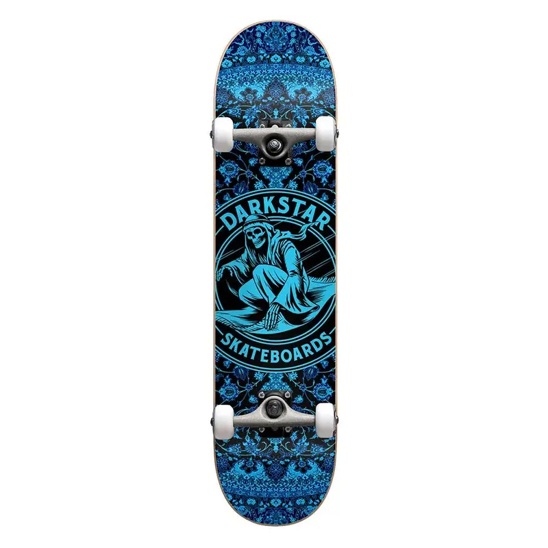Darkstar DST Magic Carpet 7.375″ Youth Complete Skateboard – Aqua Deck