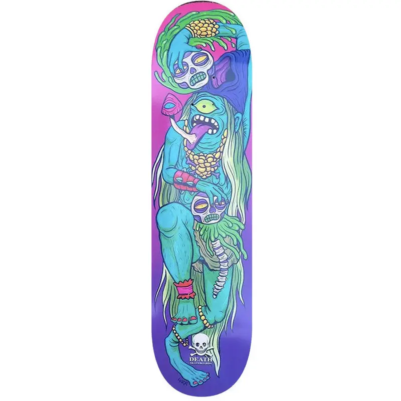 Death Lurk 2 Graphic Skateboard Deck – Premium Maple