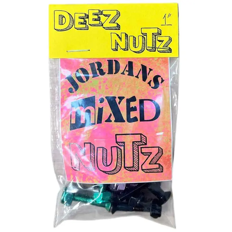 Deez Nutz Mixed Nuts Bolts by Jordan Thackery – 1 Inch
