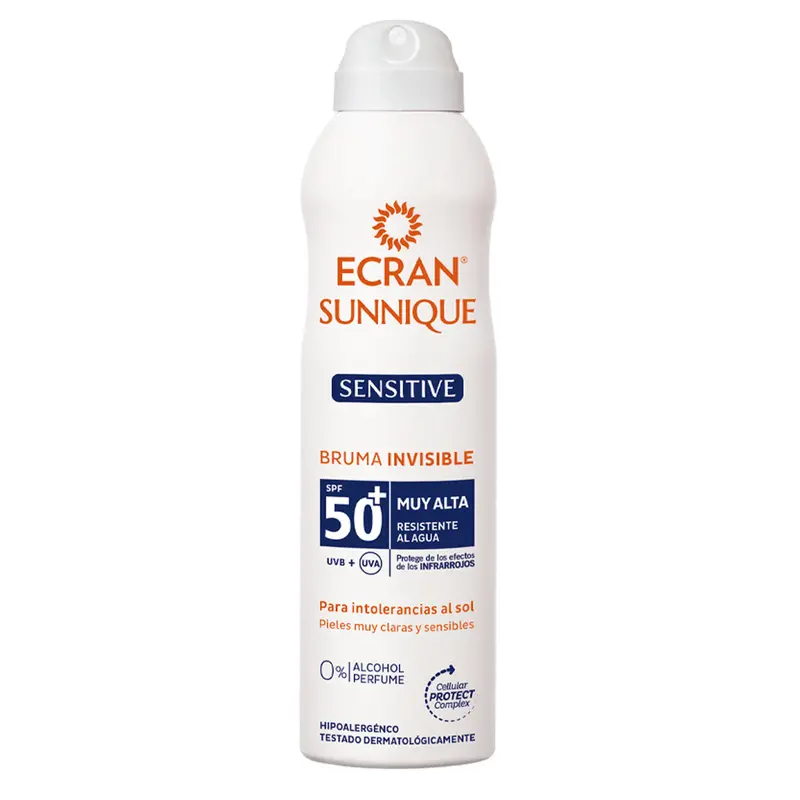 Ecran Sensitive Skin Aerosol Sunscreen – SPF 50, 250ml