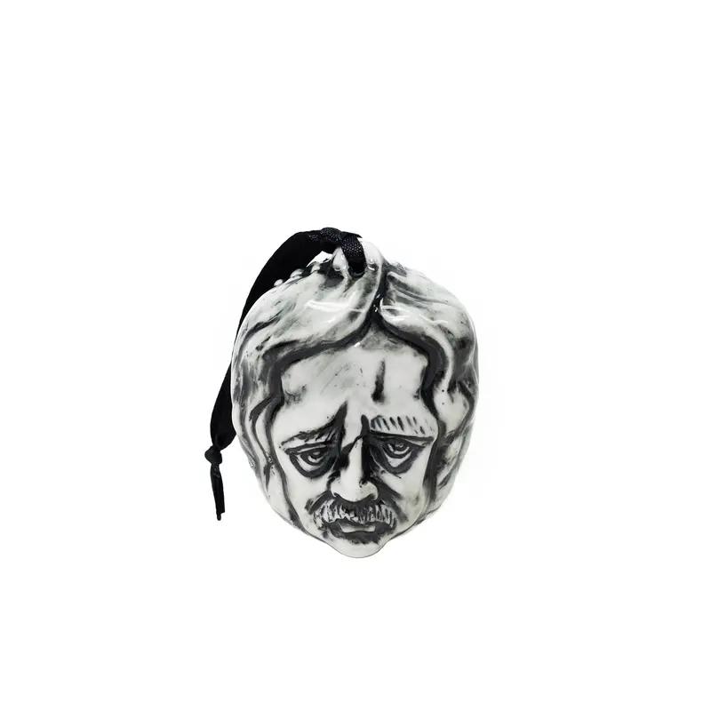 Edgar Allan Poe Themed Ceramic Ornament