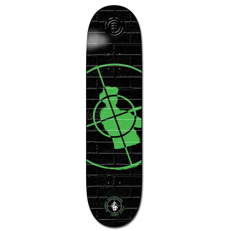 Element 8.25″ Public Enemy Stencil Skate Deck