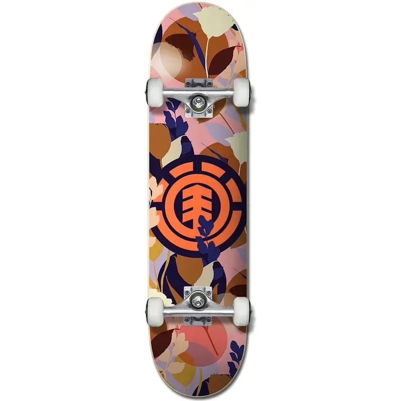 Element Fauna Party 7.75″ Complete Skateboard for Beginners